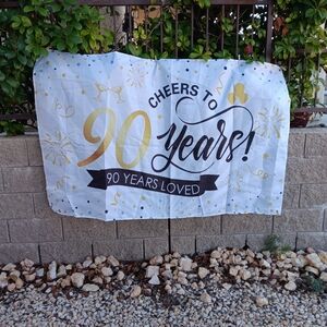 90th BIRTHDAY BANNER